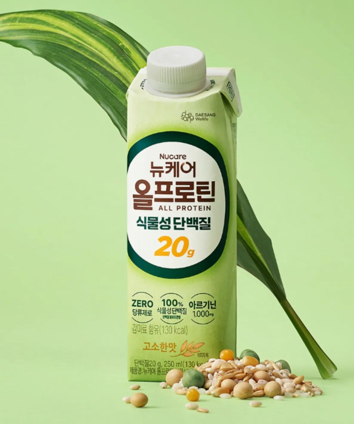 뉴케어(NUCARE) 24팩) 뉴케어 올프로틴 식물성 20g 단백질 고소한맛 250ml