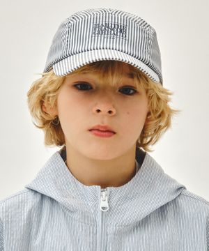 KIDS CLASSIC LOGO NYLON CAMP CAP navy