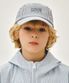KIDS CLASSIC LOGO NYLON CAMP CAP navy
