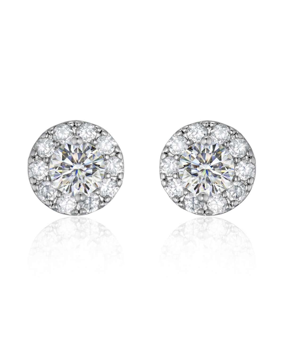 가이거주얼리(GEIGERJEWELRY) 18K GF 모이사나이트 클래식 귀걸이 GI8KPEE081