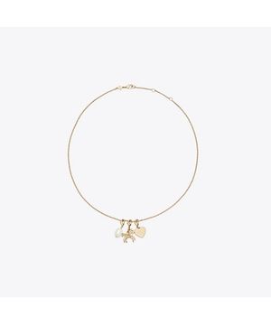 홀스 참 펜던트 - 토리 골드 / 크리스탈 / 펄