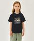 KIDS BOOK CLASSIC LOGO AEROCOOL TEE navy