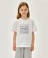KIDS BOOK CLASSIC LOGO AEROCOOL TEE white