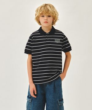 KIDS SMALL CLASSIC LOGO PK TEE navy