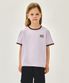 KIDS SMALL CLASSIC LOGO RINGER TEE light purple