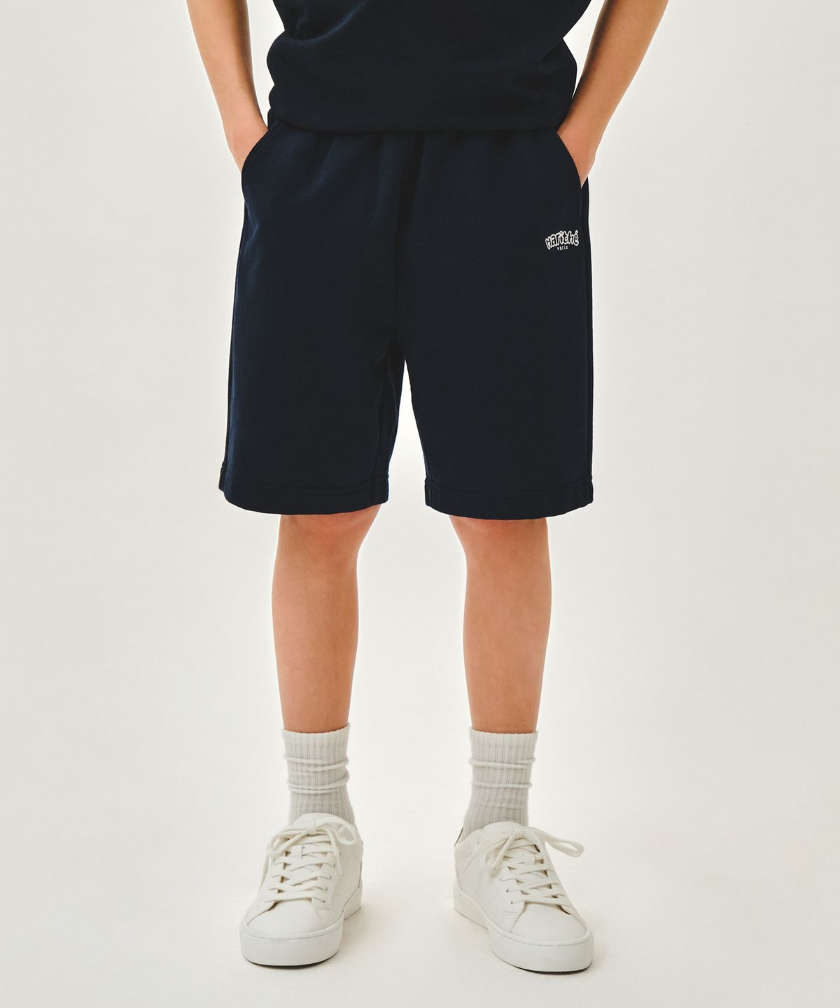 마리떼 키즈(MARITHÉ KIDS) KIDS SWEAT SHORTS navy