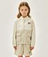 KIDS BEAR CLASSIC LOGO WINDBREAKER beige
