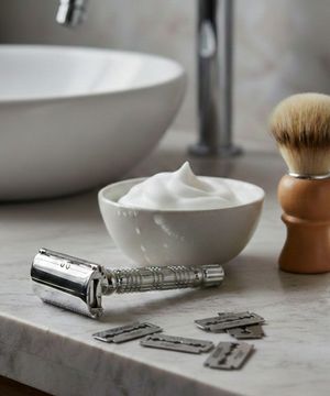 클래식 안전면도기 + 양면날 50입