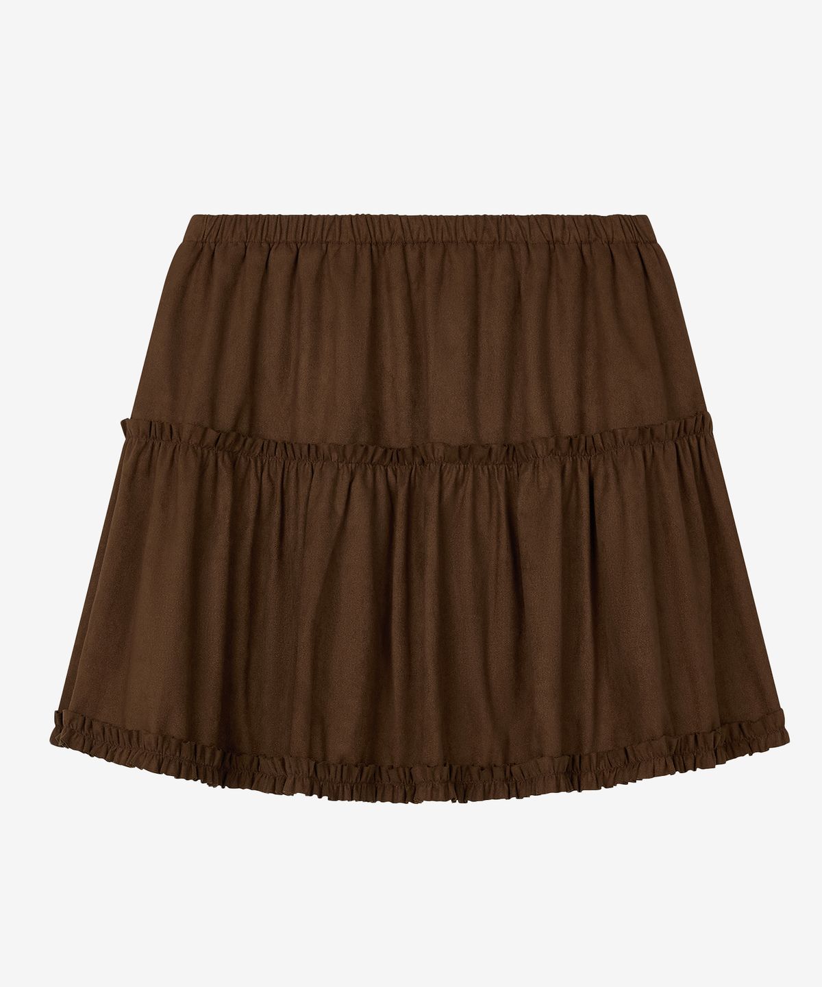 꾸아페(QUAFE) CANCAN SUEDE MINI SKIRT_2color