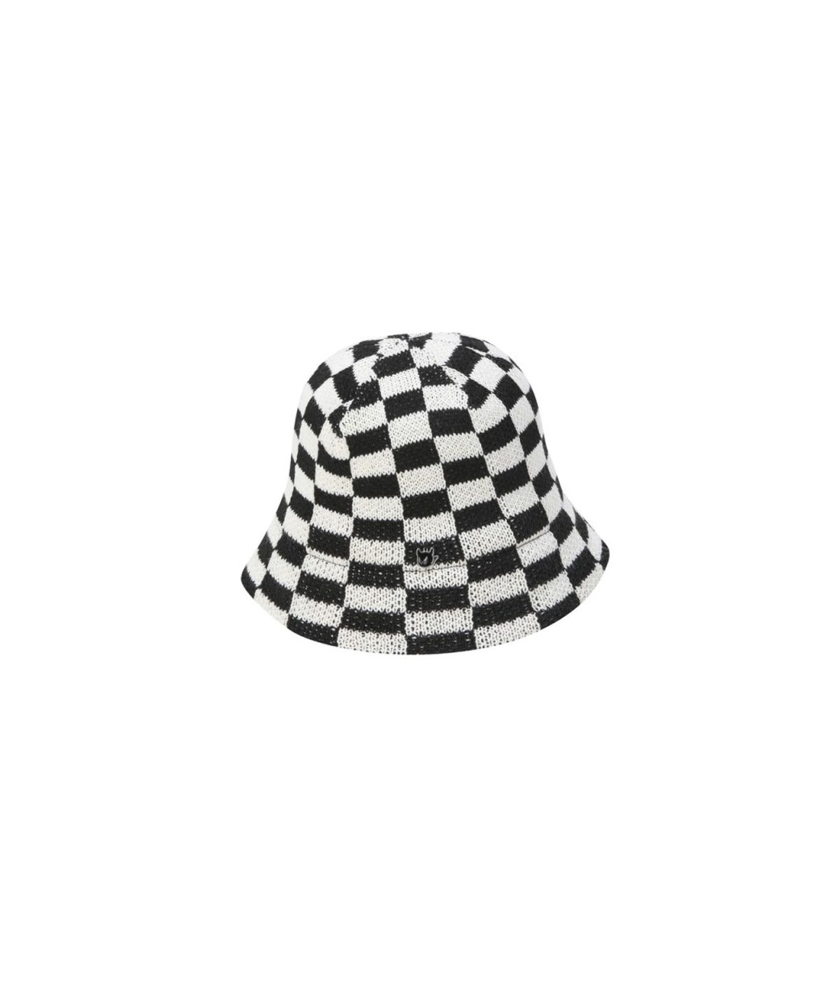 왁(WAAC) Women Pattern Knit Hat WGRCX26118BKX