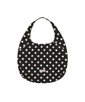 폴더블 도트 토트백