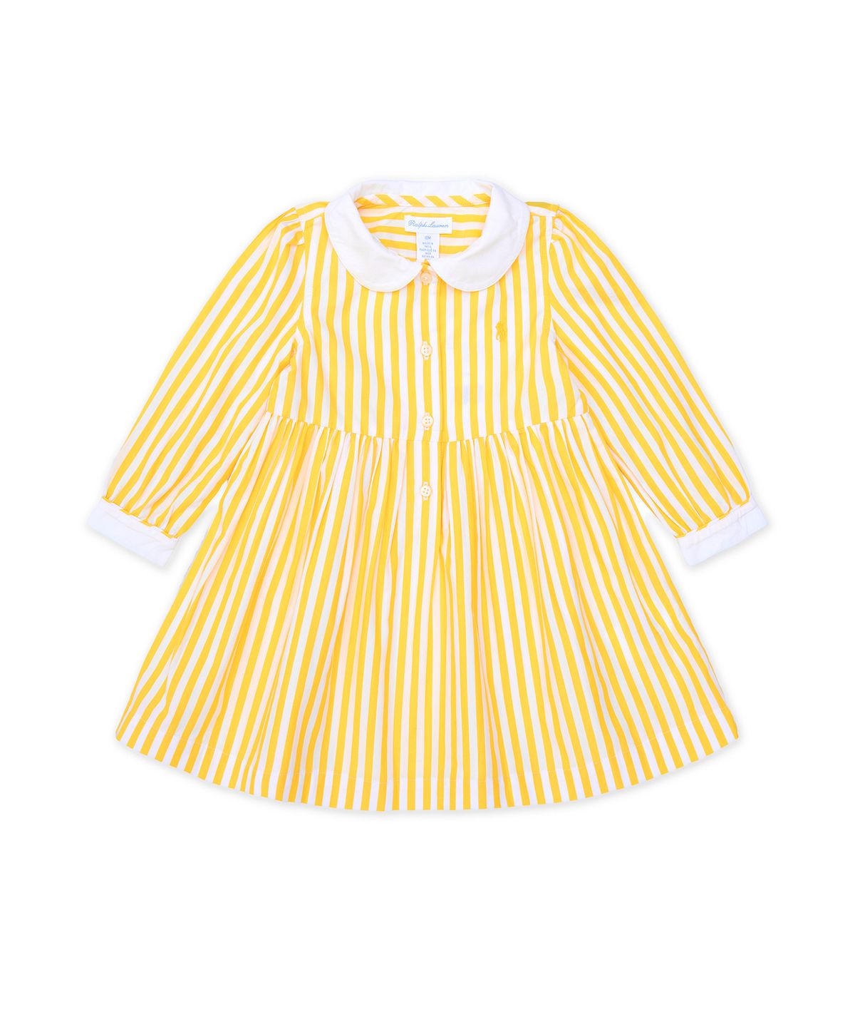 폴로 랄프 로렌 칠드런(POLO RALPH LAUREN CHILDREN) 스트라이프 포플린 셔츠드레스 앤 블루머-멀티 컬러
