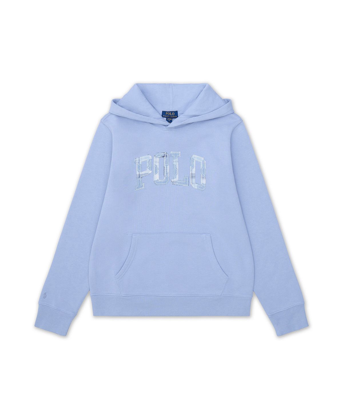폴로 랄프 로렌 칠드런(POLO RALPH LAUREN CHILDREN) 로고 플리스 후디-블루