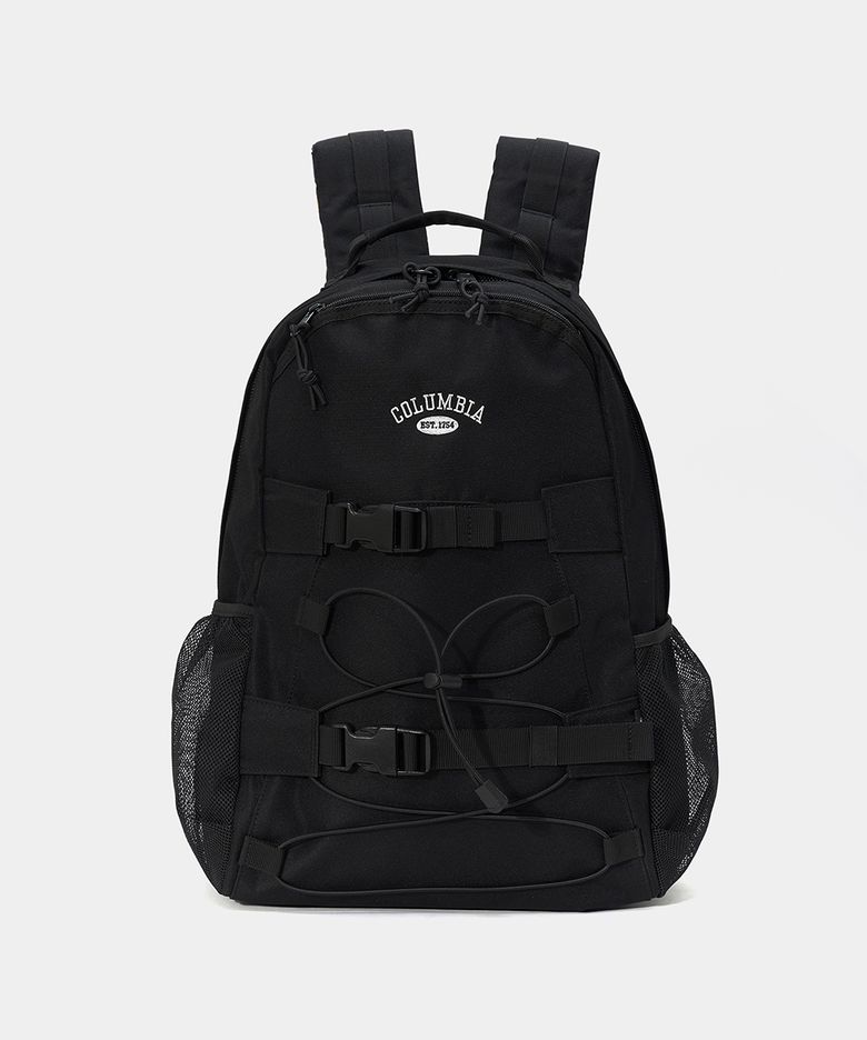 ARCH LOGO 24L STRAP UTILITY BACKPACK_BLACK