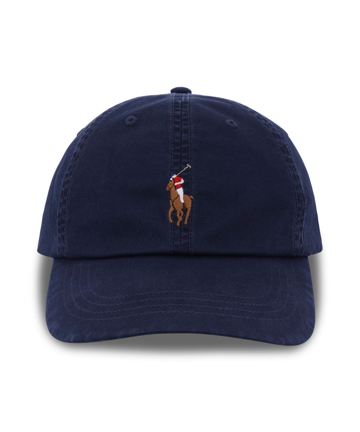 폴로 랄프 로렌(POLO RALPH LAUREN) 스트레치 코튼 트윌 볼 캡-네이비