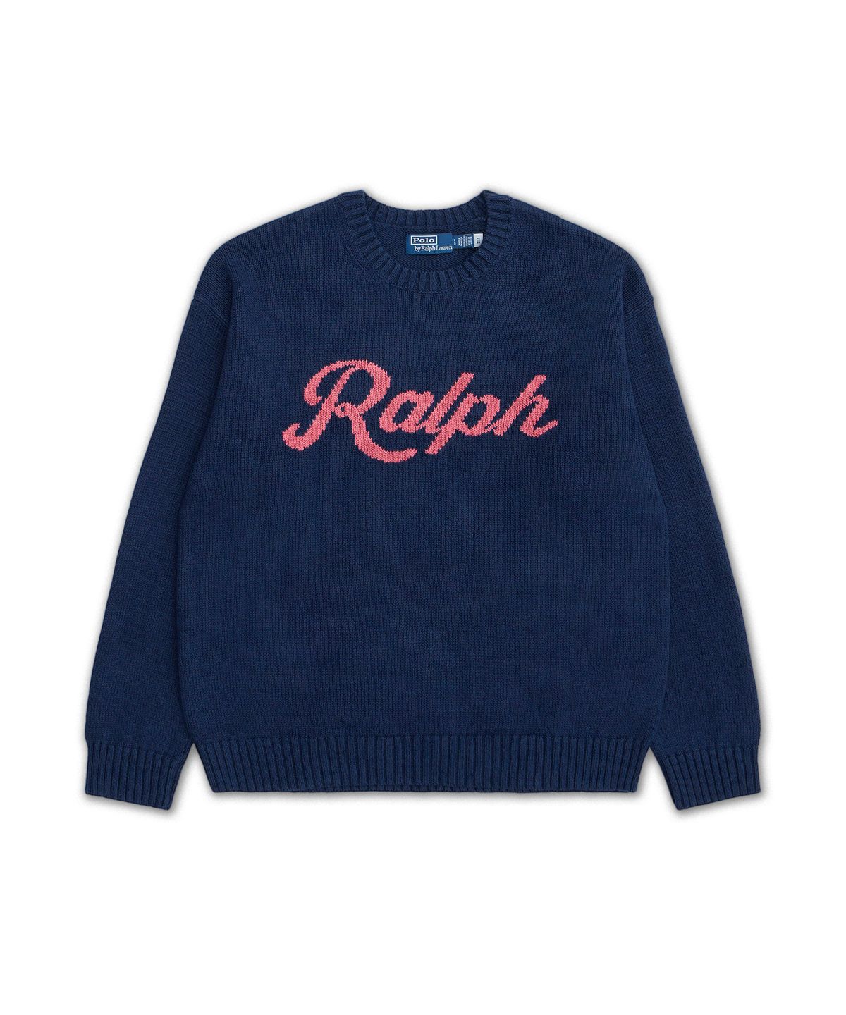 폴로 랄프 로렌(POLO RALPH LAUREN) 랄프 로고 스웨터-네이비
