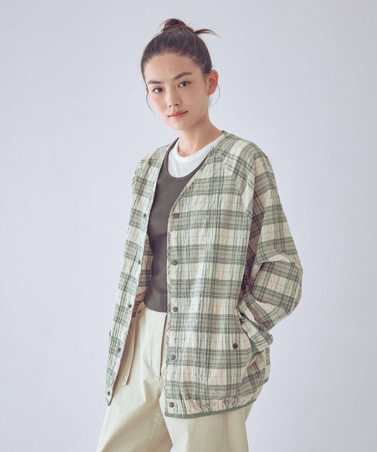 디오디(DOD) 마이로 가디건 자켓(MULTI)