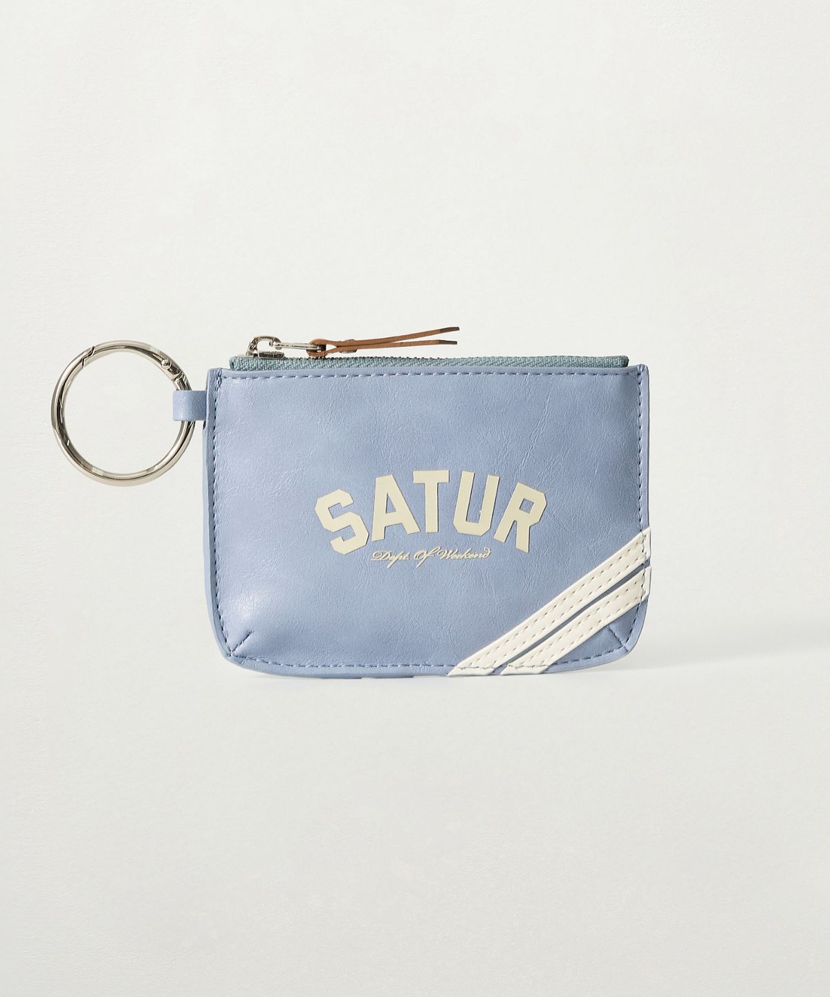 세터(SATUR) 로턴 콘트라스트 카드 지갑 블루