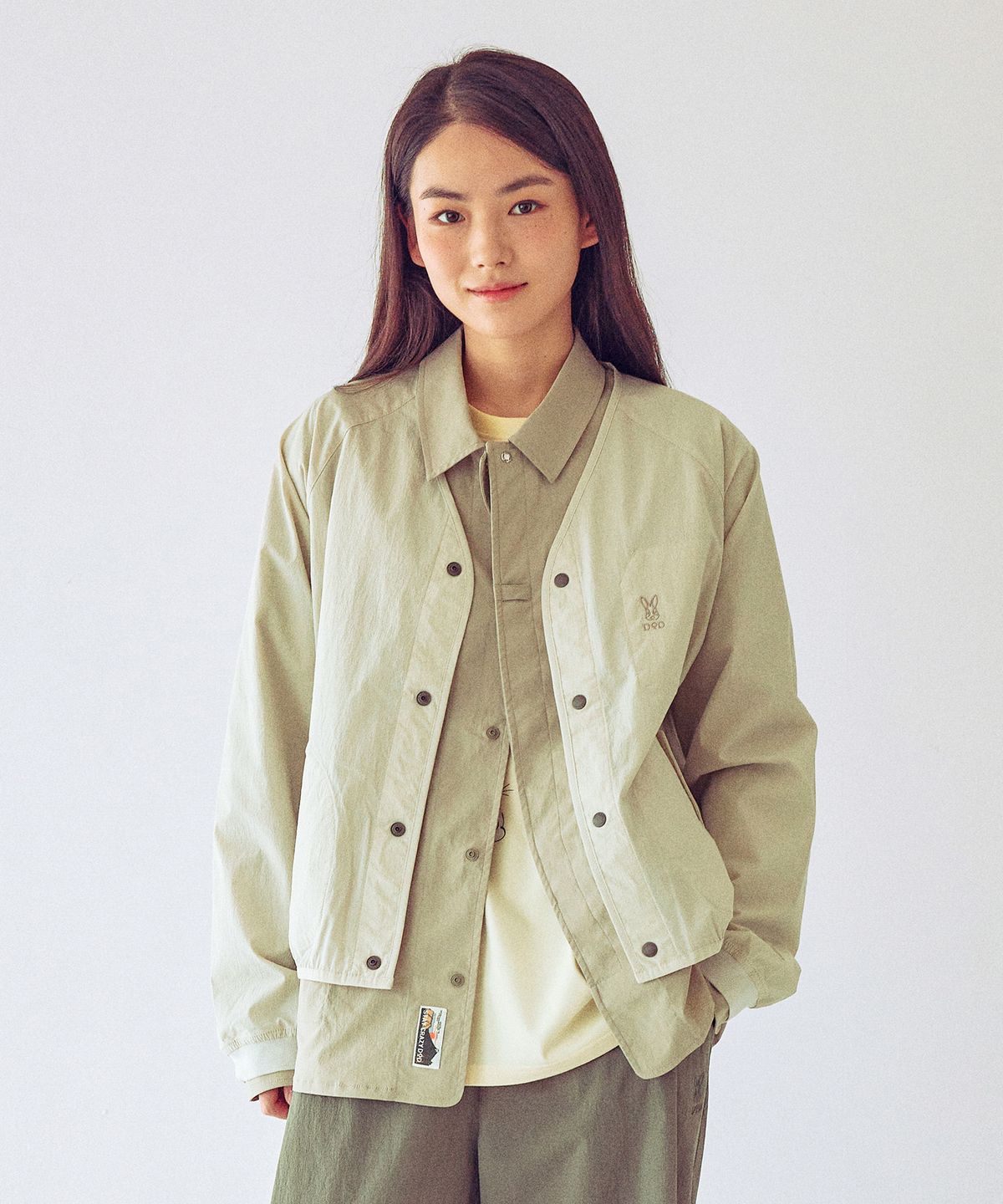디오디(DOD) 여성) 마이로 가디건 자켓(IVORY)