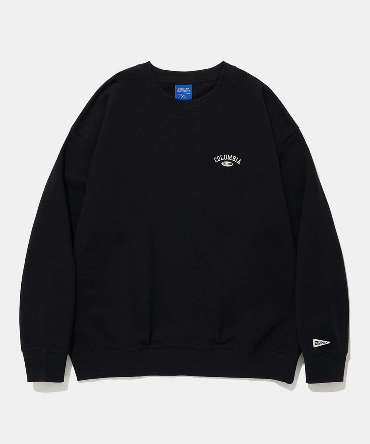 컬럼비아 유니버시티(COLUMBIA UNIVERSITY) CU ARCH TERRY CREW NECK_BLACK