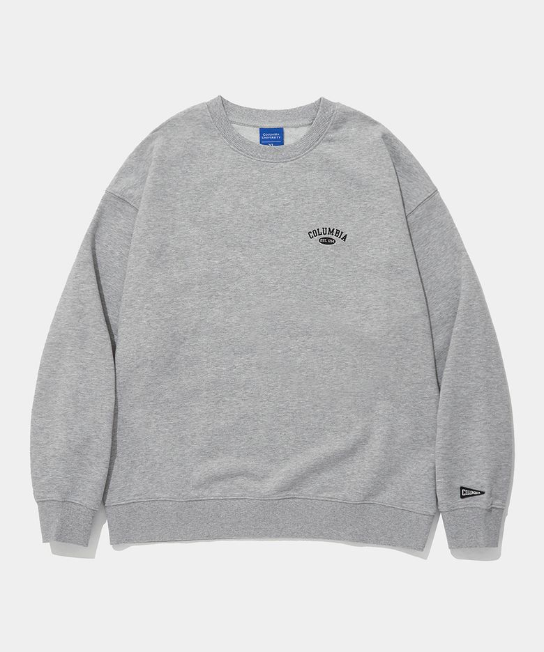 CU ARCH TERRY CREW NECK_MELANGE GRAY