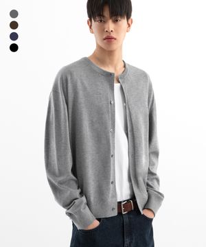 소프트 워셔블 크롭 니트 가디건 ( 4Color )