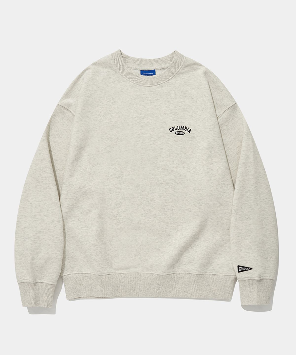 컬럼비아 유니버시티(COLUMBIA UNIVERSITY) CU ARCH TERRY CREW NECK_OATMEAL