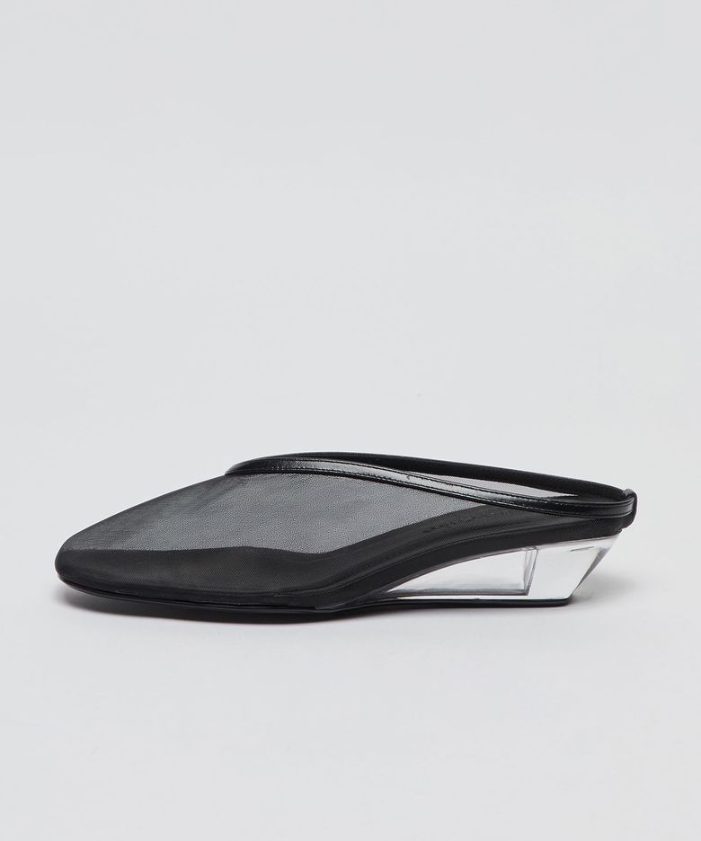Clear pumps(Mesh black)_OK2CX26052MBK