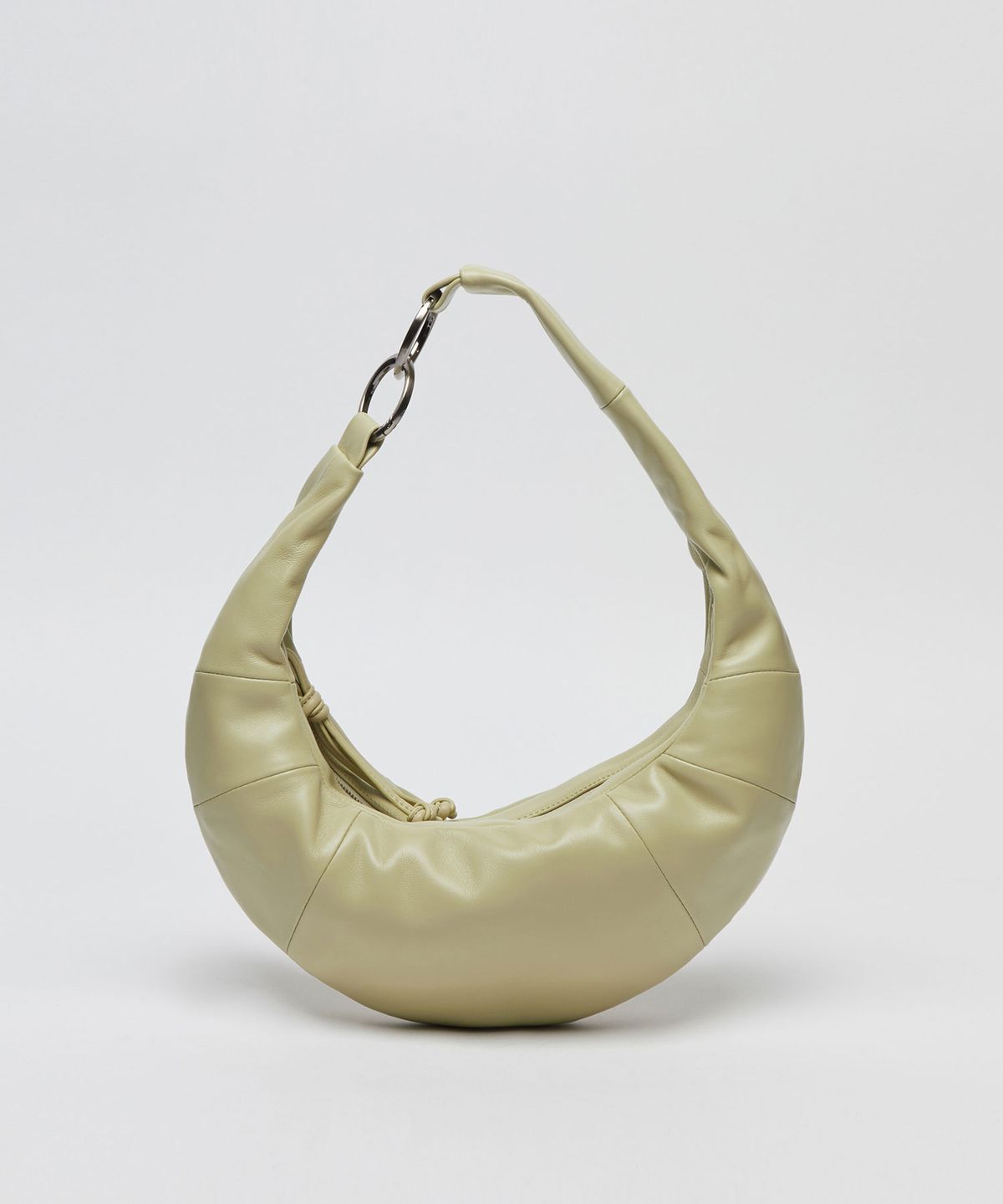 아카이브앱크(ARCHIVEPKE) Small fling hobo bag(Olive beige)_OVBAX26055OBG
