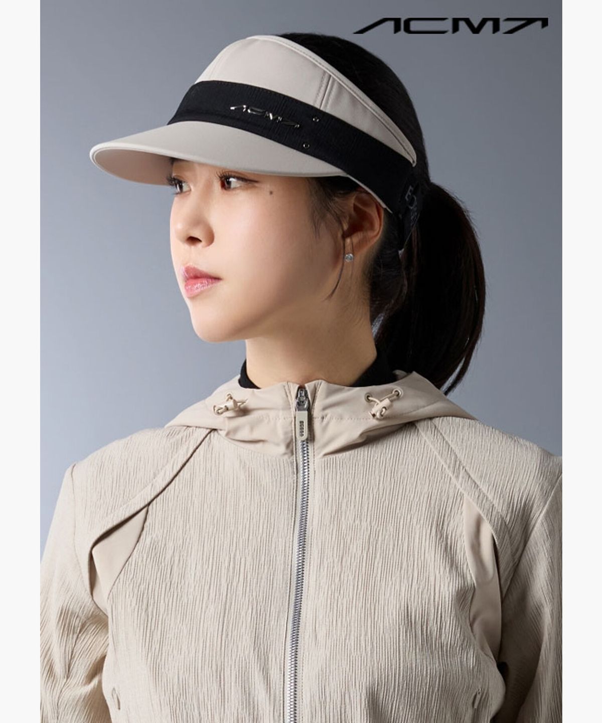 데상트 골프(DESCENTE GOLF) 아크먼트(ACMT) 여성 컴팩트 선바이저  DR12WFSV11