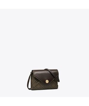 티 모노그램 코티드 캔버스 카드 케이스 랜야드 - 프렌치 프레스