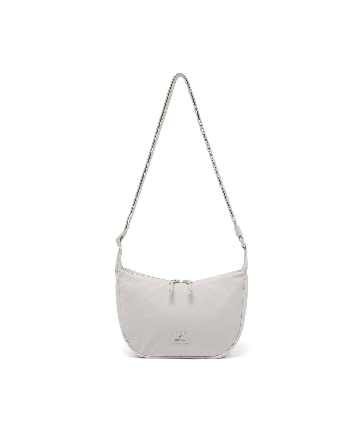 스노우피크 어패럴(SNOWPEAK APPAREL) 경량 타슬란 미니 호보백 2L (S26MWFCB77) Light Beige