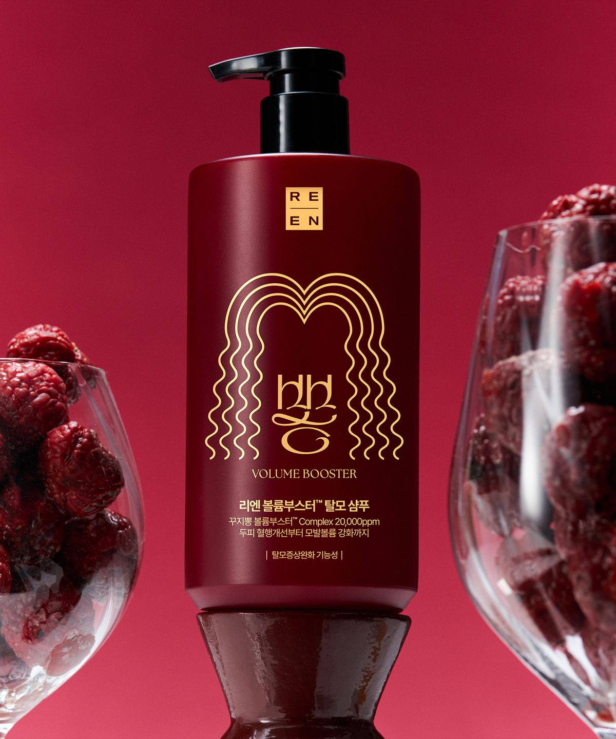 엘라스틴(ELASTINE) 리엔 꾸지뽕 볼륨부스터 탈모샴푸 680ml
