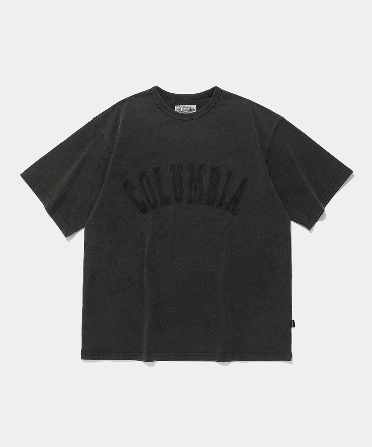 컬럼비아 유니버시티(COLUMBIA UNIVERSITY) COLUMBIA TOT DYED S/S T-SHIRTS_CHARCOAL