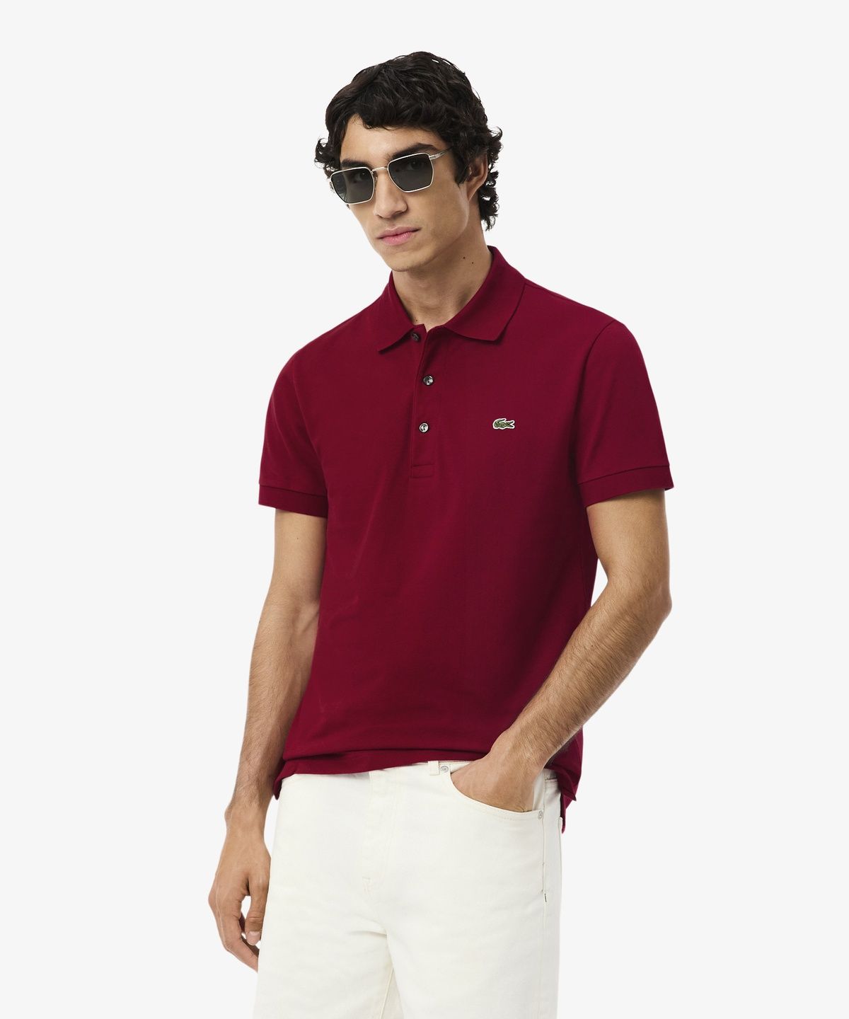 라코스테(LACOSTE) 남성 슬림핏 반팔 폴로 셔츠 PH6348-56G 476
