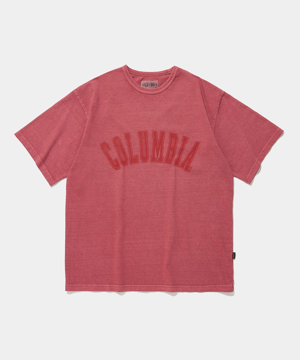 컬럼비아 유니버시티(COLUMBIA UNIVERSITY) COLUMBIA TOT DYED S/S T-SHIRTS_RED
