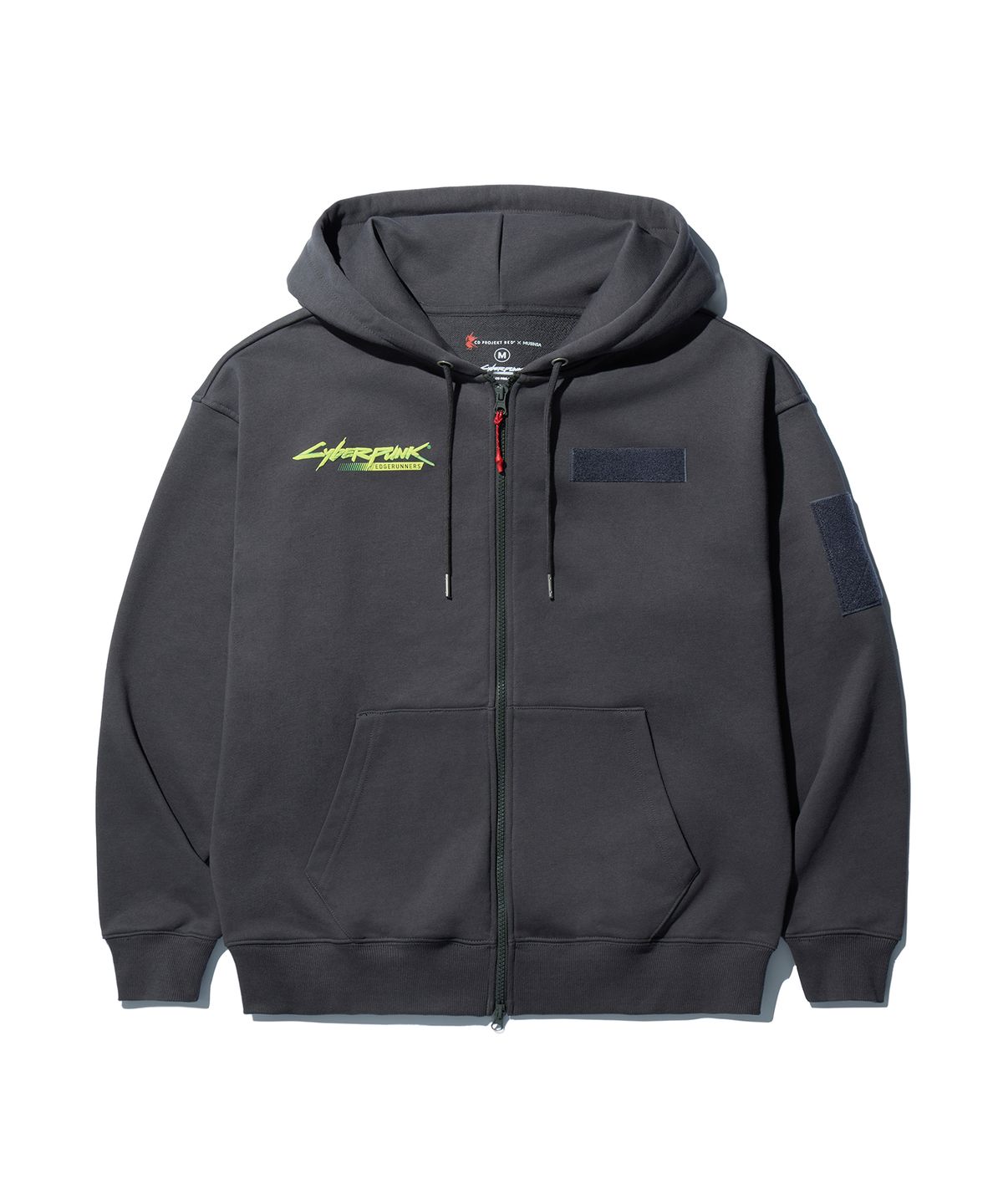 CD 프로젝트 레드(CD PROJEKT RED) 텍티컬 집업 후디 차콜 - Tactical Zip-up Hoodie Charchol