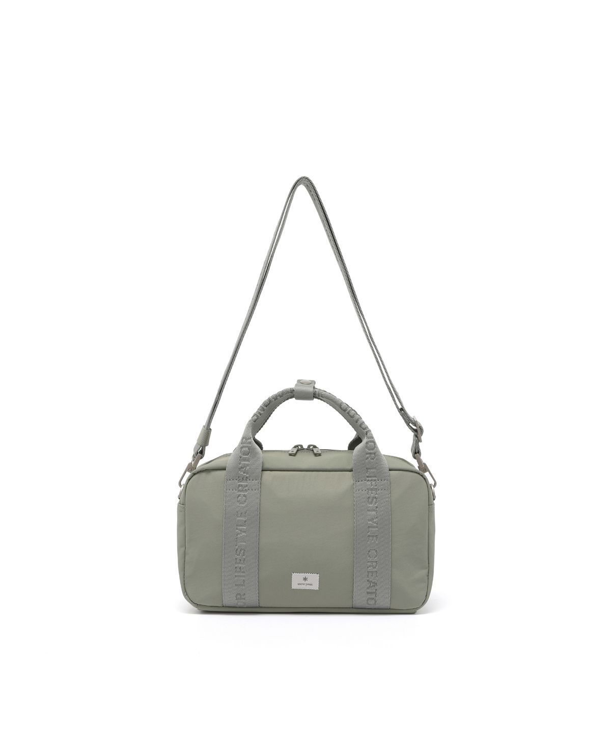 스노우피크 어패럴(SNOWPEAK APPAREL) 소프트윌 자가드 스몰 볼링백 4L (S26SWFCB28) Khaki Gray