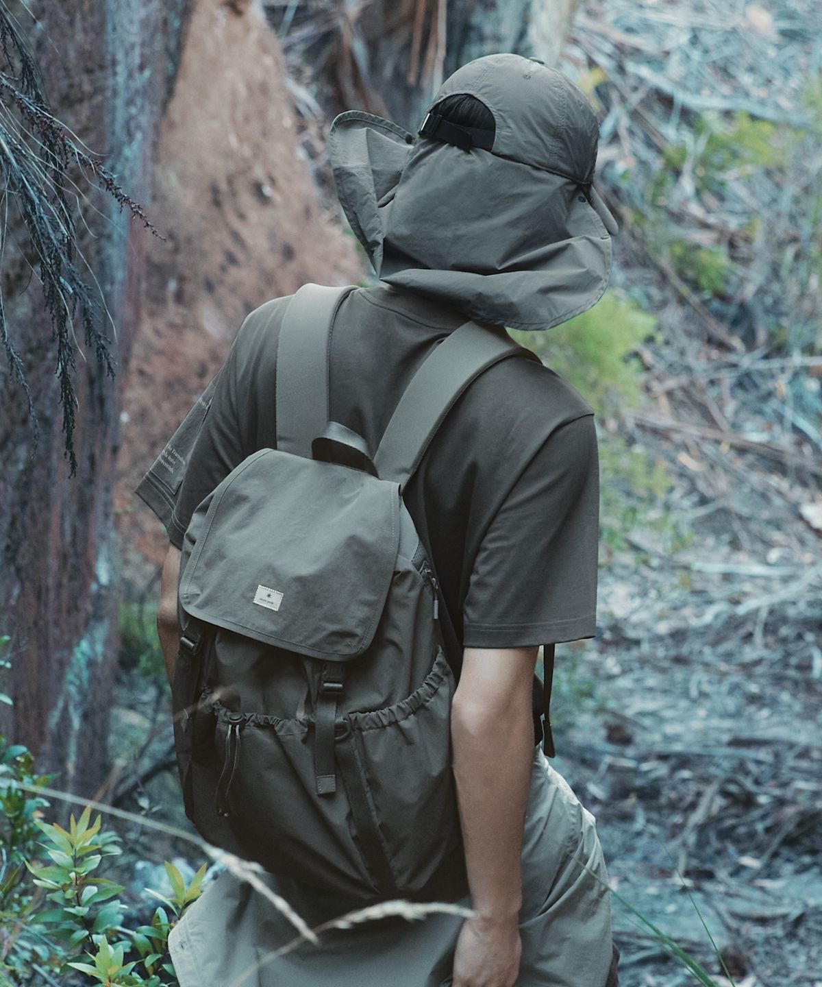 스노우피크 어패럴(SNOWPEAK APPAREL) 캠플 백팩 25L (S26ZUCBP14) Dark Khaki