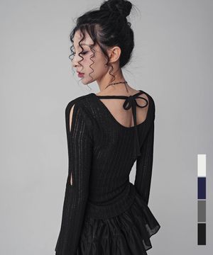 비아 슬래쉬 골지 티_4Colors