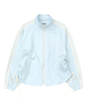 리본 트랙 탑 스카이블루