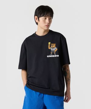 더비독 레프리 반팔 티셔츠 블랙 UR123CRS36