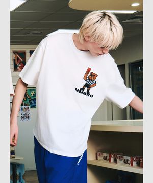 더비독 레프리 반팔 티셔츠 아이보리 UR123CRS36