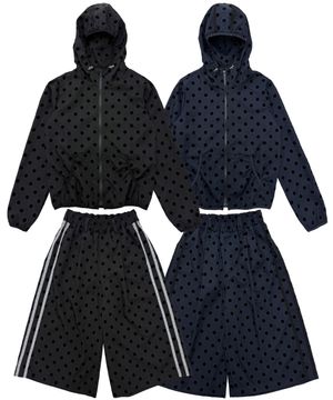 SET_스푼 텐 도트 윈드브레이커 트랙 셋업 2Color