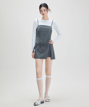 스트라이프 레이어드 원피스_MIWOWG309G