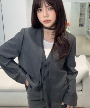 V넥 변형 자켓_MIWJKG311C