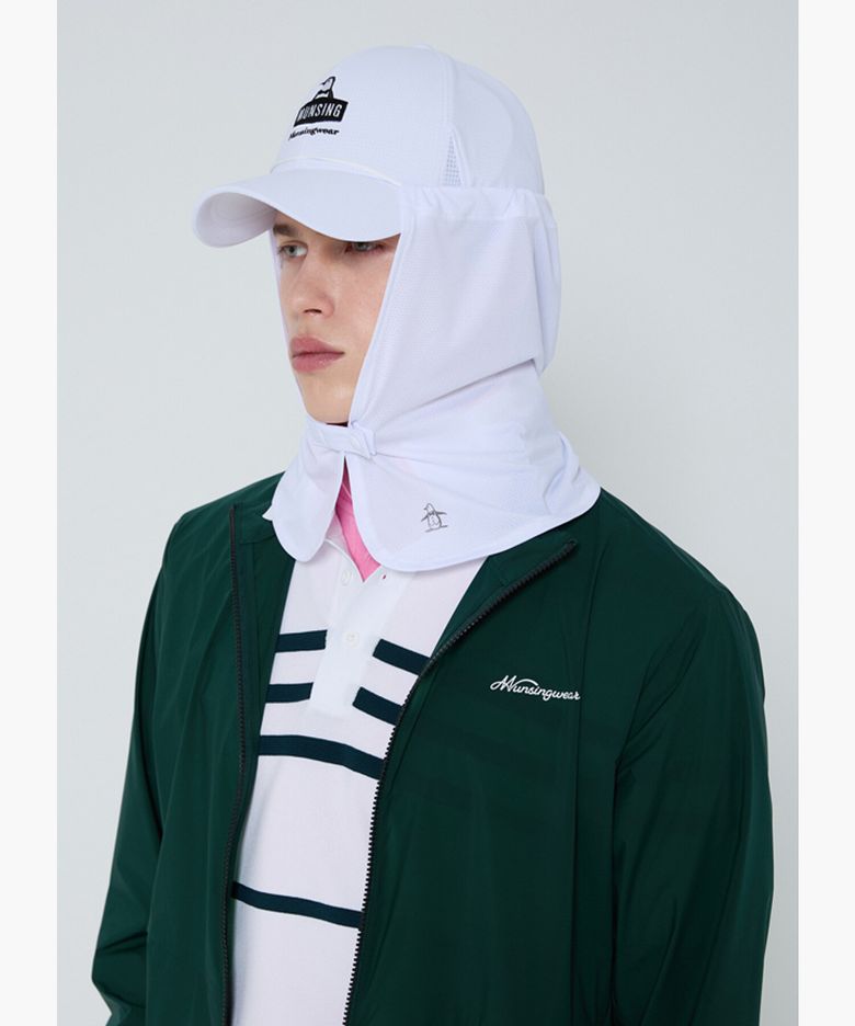 [ANTI-UV] 냉감 모자 차양 썬가드 화이트 MR221MCM42