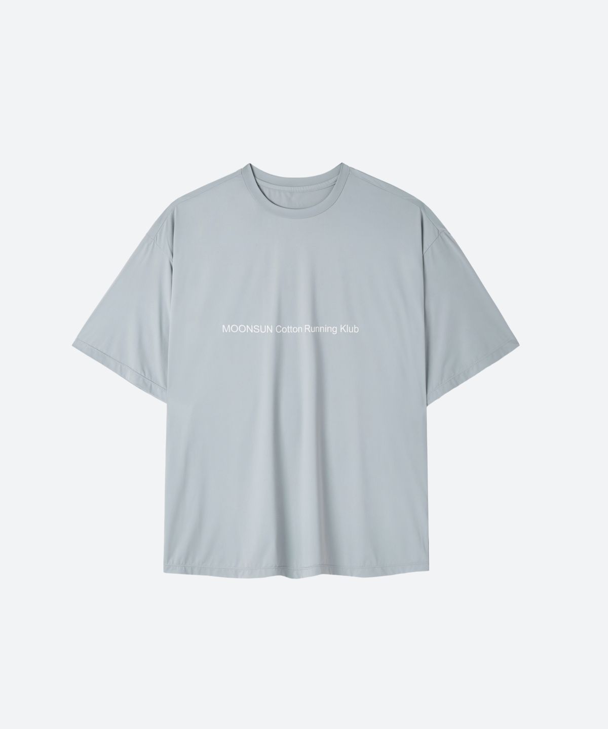 문선 아카이브(MOONSUN ARCHIVE) M.C UNISEX, Running Klub T-Shirt / GRAY