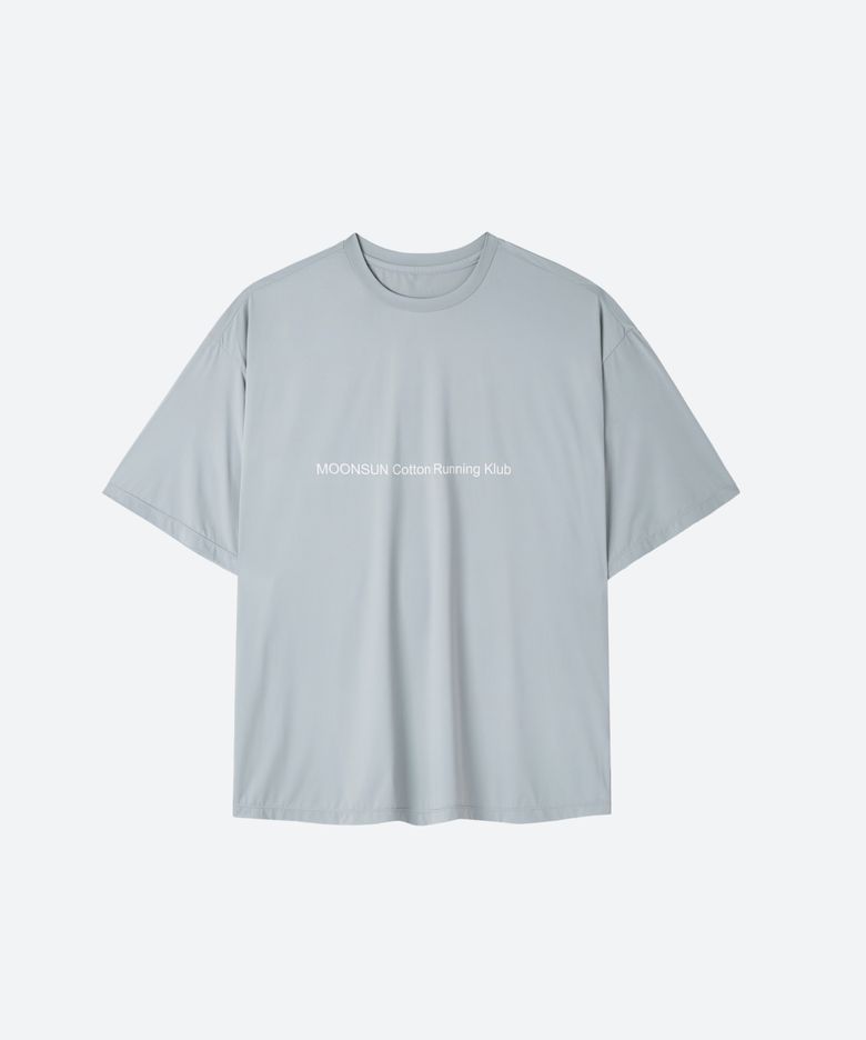 M.C UNISEX, Running Klub T-Shirt / GRAY