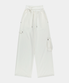 Rib Terry Pocket Sweat Pants (IVORY)